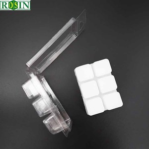 حاويات بلاستيكية من 6 تجويف من مادة pp لإذابة الشمع في صندوق تعبئة غلاف الصدف الذائب بالشمع - Product Image 5