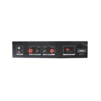 Système d'adresse publique 100V 4 ohm Bluetooth mélangeur compact tout-en-un amplificateur de puissance avec port USB petite application commerciale