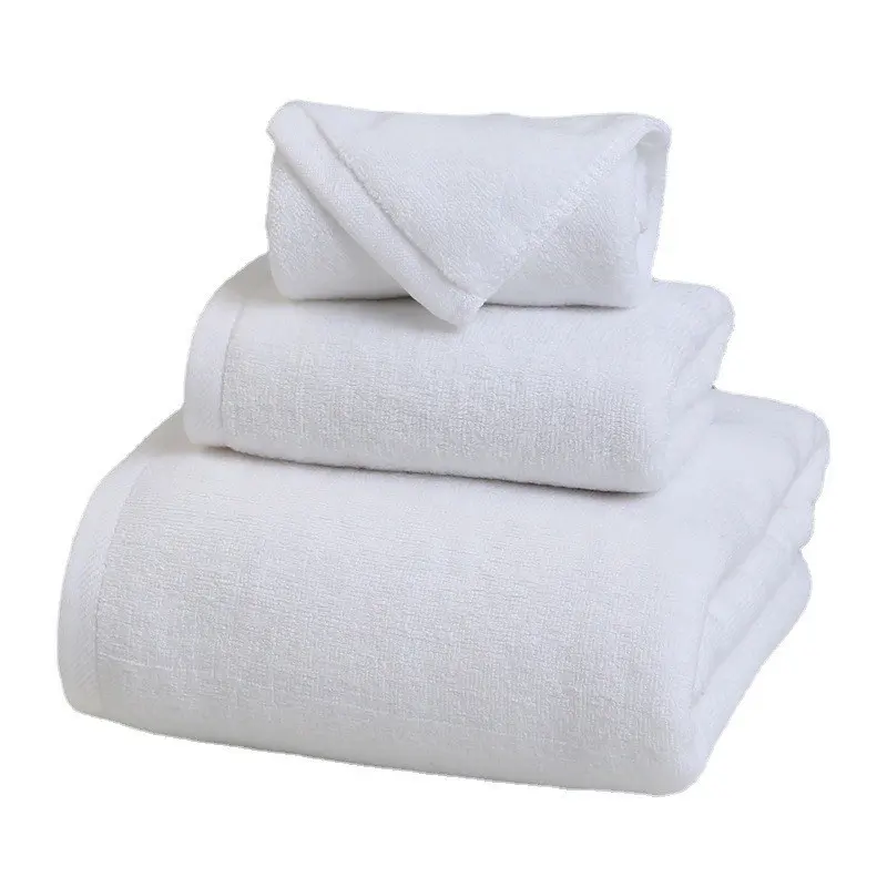 75x35cm 100% Cotton Towels Soft Absorbent Luxury Washcloths Small Hand Face Towels White Washcloths