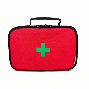 Bolsa de Suministros Médicos para el Hogar, Impermeable, Roja, de Gran Capacidad, para Viajes, Campamento, Primeros Auxilios y Emergencias - Product Image 4