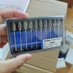 Móng tay quay tập tin cắt mũi khoan Thô Cắt chéo nha khoa tungsten carbide Máy cắt - Product Image 1