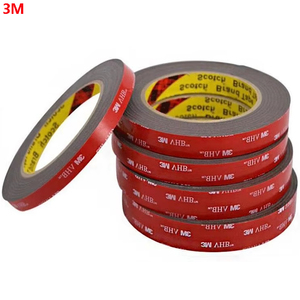Cinta Adhesiva de Doble Cara 3M VHB Original Negra 3M 5952 1.1 mm 12 mm x 5 m, Cinta de Montaje de Alta Resistencia para una Adhesión Fuerte - Product Image 1