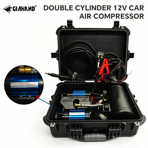 <span class=keywords><strong>Compresseur</strong></span> d'air portable haute performance GIAHAND <span class=keywords><strong>ARB</strong></span> Style <span class=keywords><strong>12V</strong></span> à double moteur et double cylindre pour voiture tout-terrain, pression d'air 150 psi - Product Image 1