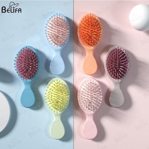 Nuovo portatile Color caramella cuscino d'aria pettine Mini spazzola da viaggio dimensioni con Ultra-soof setole piastra per capelli spazzola - Product Image 5