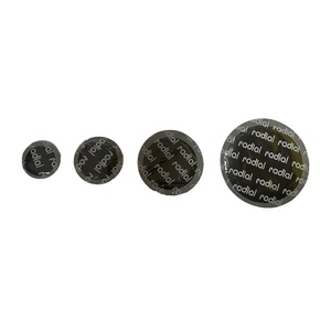 Parche de reparación de neumáticos fríos antifugas de goma natural 25-75mm con pegamento - Product Image 2