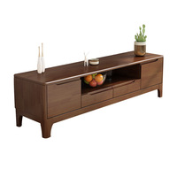 Juego de Mesa de Centro y Mueble para TV de Madera Moderna para Sala de Estar, Diseño Ecológico, Construcción Duradera, Personalizable para Dormitorio, Comedor, Hotel