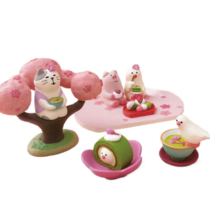 Qingh Zakka Sundries, Arbre de cerisier en fleurs, Accessoires de scène pour filles, Cadeaux décoratifs, Artisanat en résine, Petites décorations - Product Image 2