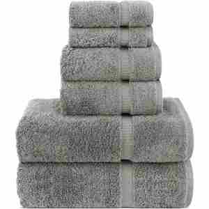 Luxury 100% Cotton Woven Solid Color Adult <b>Bath</b> <b>Towels</b> 70x140cm <b>Set</b> for Hotel Use - Product Image 1