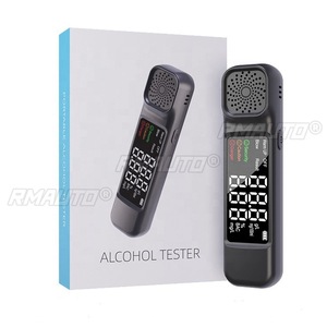 Éthylotest portable sans contact MH-665 à soufflerie d'air, affichage LED, rechargeable Type-C - Product Image 5