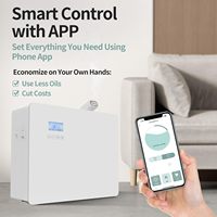 Diffuseur de parfum évaporatif sans eau pour hôtel, utilisation extérieure, WiFi, alimenté par batterie, en métal, télécommande, 12 mois