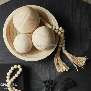 7 Inches Unfinished Paulownia Natural Smooth Wooden Sphere Globe DIY Crafts Hardwood Balls /wooden Ball 20cm