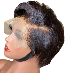 Parrucca Sintetica Naturale Nera per Trecce Box Braids, Bob Corto con Frontale in Pizzo per Donne, <span class=keywords><strong>Capelli</strong></span> Remy Marrone <span class=keywords><strong>Chiaro</strong></span> a Prezzo all'Ingrosso - Product Image 6