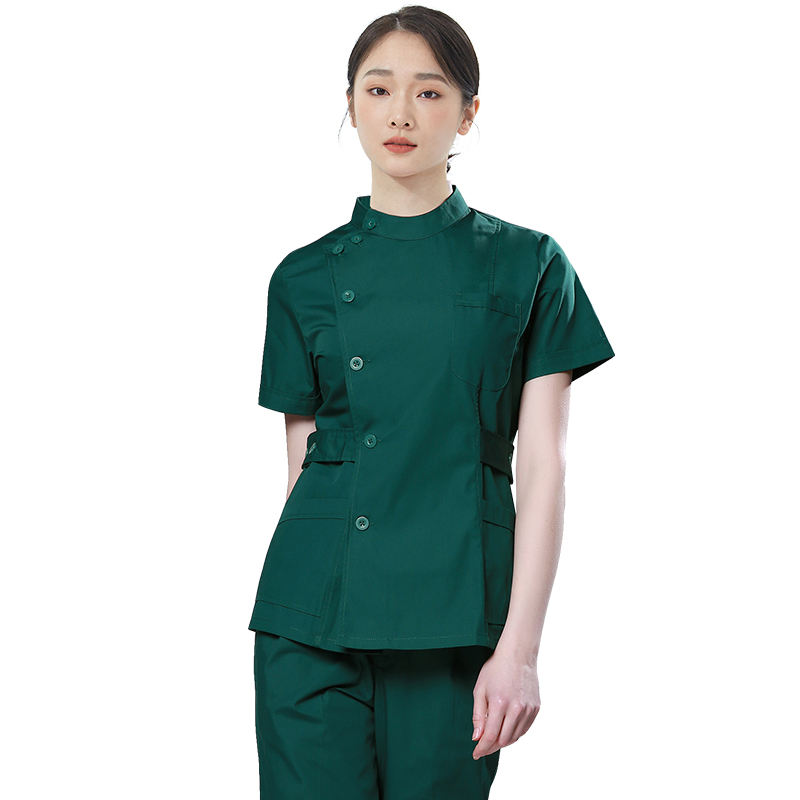 เสื้อแขนสั้นสีเขียว Hunter สำหรับผู้หญิง