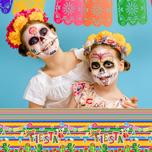 Huancai <strong>Mexican</strong> <strong>Party</strong> Table Cloth Fiesta Taco Cactus Plastic Tablecloth Disposable Table Cover for Cinco De Mayo <strong>Party</strong> <strong>Supplies</strong> - Product Image 6