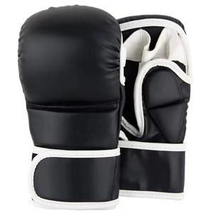 Gants de MMA en cuir de qualité supérieure, antidérapants, respirants, pour la boxe, le sparring, les tirages, faible MOQ - Product Image 5