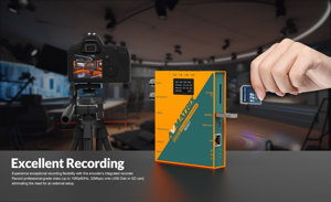 SE2017 avmatrix Multi-Protocol SDI สำหรับเครื่องเข้ารหัสบันทึกด้วย USB 1080P 60Hz เอาต์พุต FAT32/<span class=keywords><strong>exFAT</strong></span>/NTFS สำหรับการสตรีมสด - Product Image 4