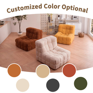 Sofá Modular de Lujo Moderno de Fábrica, Sillón Individual Convertible, Tela Comprimida al Vacío <span class=keywords><strong>para</strong></span> Sala de Estar - Product Image 4