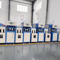 Machine de soufflage de bouteilles en plastique semi-automatique compacte et facile à utiliser, machine de fabrication de bouteilles en plastique, prix de la machine de soufflage de plastique