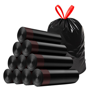 Bolsas de Basura Gruesas con Cordón, Tamaño L, HDPE Biodegradable, para Uso en el Hogar, Oficina o Dormitorio - Product Image 1
