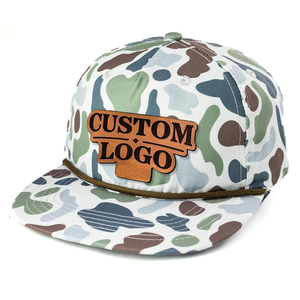 Gorra de Béisbol Personalizada de Alta Calidad, Estilo Clásico, 5 Paneles, Sin Estructura, con Logotipo de Parche, Camuflaje, Cierre a Presión - Product Image 6