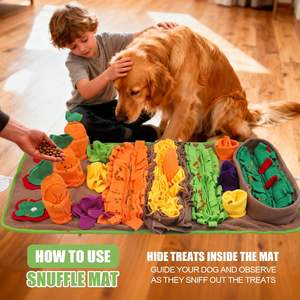 Portable Snuffle Mat <b>for</b> <b>Dogs</b> Durable Washable Pet Snuffle Training Feeding Mat Interactive <b>Dog</b> <b>Puzzle</b> Toy Snuffle Mat <b>for</b> <b>Dogs</b> - Product Image 4