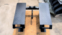 Nueva Plataforma de Remo en Forma de T de Metal, Soporte Multifuncional Integrado para Entrenamiento de Espalda y Remo, Uso Comercial, 300 kg