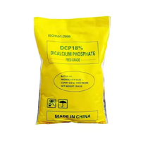 Phosphate dicalcique de qualité alimentaire de haute pureté (DCP-18) supplément nutritionnel de phosphate de calcium animal pour le soutien du système immunitaire