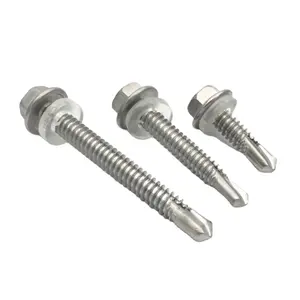 Screws Fastener Galvanized Hex Washer Head Self-drilling Screws