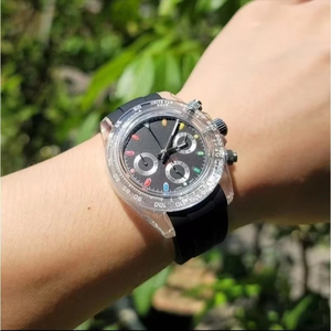 Nouvelle montre <span class=keywords><strong>de</strong></span> la série Summer Dopamine, <span class=keywords><strong>lunette</strong></span> en acrylique, modèle décontracté d'été, mouvement VK63 - Product Image 5