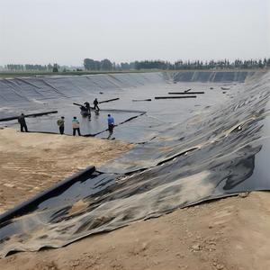 Mật độ cao <span class=keywords><strong>polyethylene</strong></span> HDPE màng đất lót UV kháng cho trang trại cá và ao dam lót cho các dự án khai thác mỏ trong Chile - Product Image 3