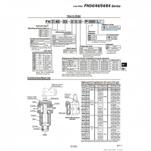 Elemento de repuesto de SMC Pneumatics, piezas neumáticas de - Product Image 1
