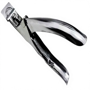 Cortaúñas de Acero Inoxidable de 12.5 mm con Mandíbula Plana, Apertura Amplia, Hoja Recta, Punta Redondeada, Herramienta Portátil para Uñas de Adultos - Product Image 4