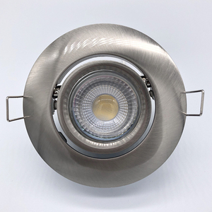 <span class=keywords><strong>Foco</strong></span> empotrable ajustable moderno <span class=keywords><strong>para</strong></span> oficina en <span class=keywords><strong>casa</strong></span> antideslumbrante MR16/GU10 Diseño compatible con cuerpo <span class=keywords><strong>de</strong></span> lámpara <span class=keywords><strong>de</strong></span> aluminio - Product Image 1
