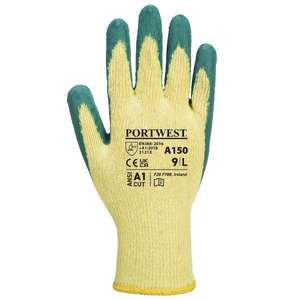 PORTWEST - A150GNRM Guante verde de látex Classic Grip-GUANTES EAN 5036108302093 - Product Image 2