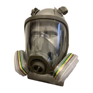 Survival Full Face <strong>Gas</strong> <strong>Mask</strong> Nuclear And Chemical Resistant With Activated Carbon Filter Made Of Durable Silicone - Product Image 2