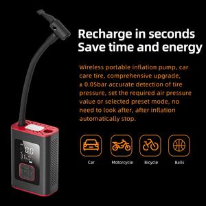 <span class=keywords><strong>Gonfleur</strong></span> de football et de basketball Pompe à <span class=keywords><strong>ballon</strong></span> électrique légère pour les amateurs de sport Se gonfle rapidement - Product Image 3