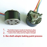 Moteur CC sans balais basse tension IP68 étanche pour robot sous-marin, propulseur ROV, pompe électrique, agitateur magnétique, OEM disponible
