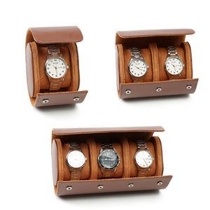 Muestra Gratis, Venta Especial, Caja de Reloj de Cuero con Logotipo Personalizado, Empaque de Regalo de Lujo, Organizador de Almacenamiento de Relojes, Venta al Por Mayor, En Stock - Product Image 2