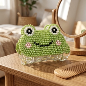 Pinces à <span class=keywords><strong>cheveux</strong></span> en acétate motif grenouille, design coréen, personnalisables, pour la vente en gros aux fabricants et aux écoles, avec logo - Product Image 1