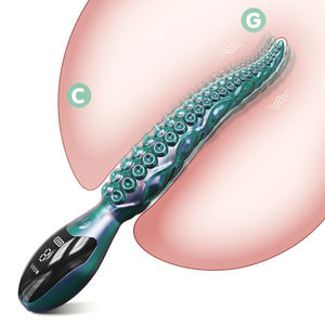 Güçlü g-spot LED ekran vibratör seks oyuncakları Dildos meme klitoris stimülatörü 18 + kadın mastürbasyon oyuncak - Product Image 1