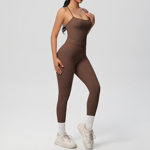 OEM <strong>Women</strong> Tank Top Vest Sports <strong>T</strong> <strong>Shirt</strong> Zipper Jacket Activewear High Waist Yoga Leggings Biker <strong>Shorts</strong> Suit Gym Fitness <strong>Sets</strong> - Product Image 3
