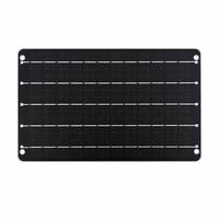 Panneau solaire mince Foldsun 6,5W, conception non standard, portable, haute efficacité, monocristallin, chargeur solaire en papier PET