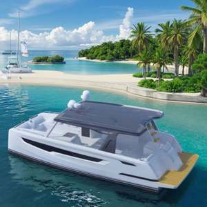 Yacht de luxe commercial XJZJ à grande vitesse de 40 pieds/12,36 m en fibre de verre, hors-bord de 150 CV, transport de passagers et de pêche - Product Image 3