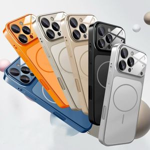 Baisida New Frosted AG Glass Back Cover Lens Film para <span class=keywords><strong>Iphone</strong></span> 17 Funda para teléfono móvil Magnética para <span class=keywords><strong>Iphone</strong></span> 15 16 17 Pro Max Cases - Product Image 1