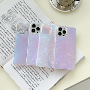 Vendita all'ingrosso calda custodia per telefono con motivo a conchiglia quadrata a colori colorati per <span class=keywords><strong>iPhone</strong></span> 12 11 13 PRO <span class=keywords><strong>MAX</strong></span> <span class=keywords><strong>XS</strong></span> <span class=keywords><strong>Cover</strong></span> - Product Image 2