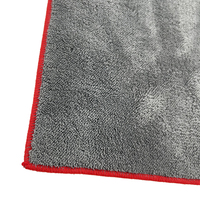 Chiffon en microfibre super absorbant, vente en gros, 60x40, logo imprimé, serviettes de voiture en microfibre, chiffon de nettoyage