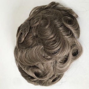 วิกผมมนุษย์ทำจากหนังแท้สีใหม่ล่าสุด LX0728CA - Product Image 5