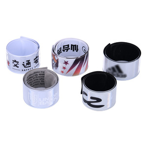Cao-vis an toàn phản quang <span class=keywords><strong>Slap</strong></span> ban nhạc mắt cá chân Vòng đeo tay Trọng lượng nhẹ Quà tặng khuyến mãi <span class=keywords><strong>Slap</strong></span> bọc cho đêm thể thao - Product Image 3