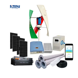 Generador Eólico de 5KW y Paneles Solares de 5KW, Sistema de Energía Híbrido de 48v 220v, Sistema Eólico Solar para Uso Doméstico de 1kw - Product Image 4