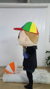 Disfraz <span class=keywords><strong>de</strong></span> Mascota <span class=keywords><strong>de</strong></span> felpa personalizado <span class=keywords><strong>para</strong></span> <span class=keywords><strong>niños</strong></span>, disfraz <span class=keywords><strong>de</strong></span> Mascota <span class=keywords><strong>de</strong></span> cabeza hueca, ideal <span class=keywords><strong>para</strong></span> publicidad, Pizza, eventos deportivos divertidos - Product Image 6